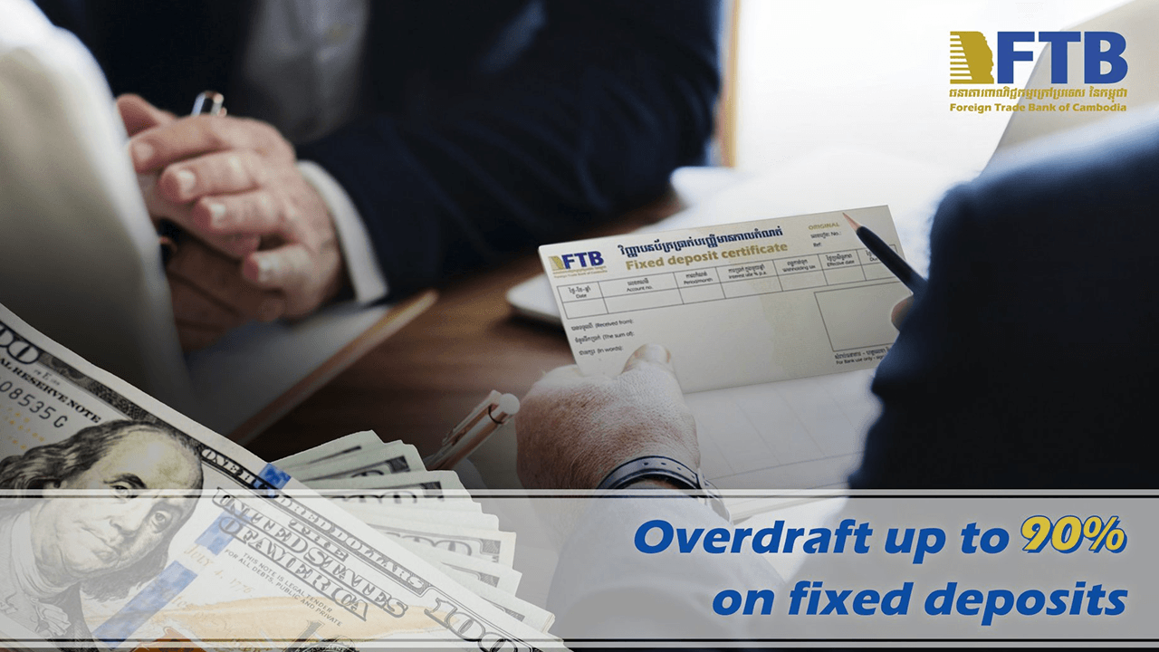 Overdraft Against FD